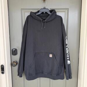 Carhartt Loose Fit Midweight Logo Sleeve Graphic Sweatshirt 2XL